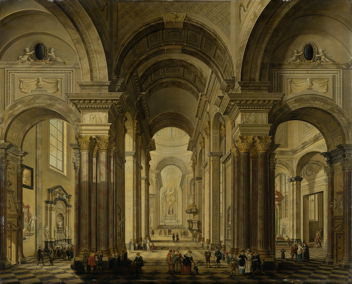 Foto: Morgenstern, Interieur einer Barockkirche © Städel Museum Frankfurt.