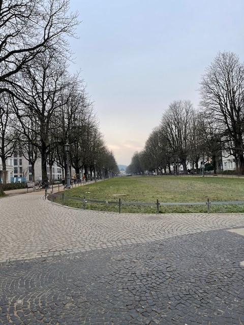 Das Ziel im Blick. Bonn im Februar 2025.